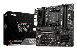MSI B550M PRO-VDH bundkort AMD B550 Stik AM4 micro ATX