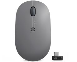 Lenovo Go Wireless Multi Device mus Kontor Ambidextrous RF Wireless + Bluetooth + USB Type-A Optisk 2400 dpi