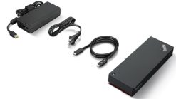 Lenovo ThinkPad Universal Thunderbolt 4 Smart Dock Ledningsført Sort