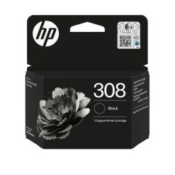 HP 308 Original Ink-blækpatron, sort