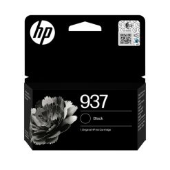 HP 937 original blækpatron, sort