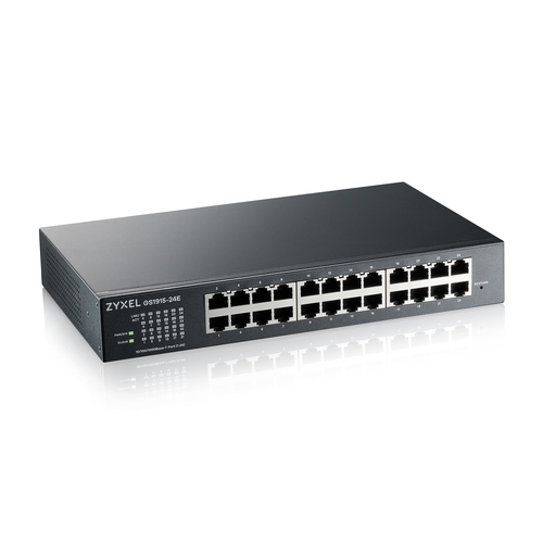 Zyxel GS1915-24E Administreret L2 Gigabit Ethernet (10/100/1000) 1U Sort
