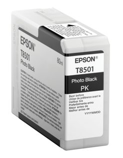 Epson T850100 blækpatron 1 stk Original Sort