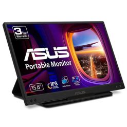 ASUS ZenScreen MB166C computerskærm 39,6 cm (15.6") 1920 x 1080 pixel Fuld HD LED Sort