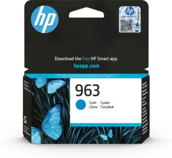 HP 963 Original Ink-blækpatron, cyan
