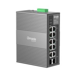 TP-Link Omada IES210GPP netværksswitch Administreret Gigabit Ethernet (10/100/1000) Strøm over Ethernet (PoE) DIN rail Grå