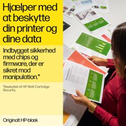 HP Original 934XL-blækpatron med høj kapacitet, sort