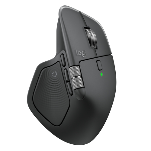 Logitech MX Master 4 mus Kontor Højre hånd RF trådløs + Bluetooth Laser 8000 dpi