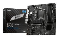 MSI PRO B760M-P DDR4 bundkort Intel B760 LGA 1700 micro ATX