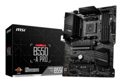 MSI B550-A PRO bundkort AMD B550 Stik AM4 ATX