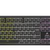 Corsair K55 CORE RGB tastatur Spil USB QWERTY Nordisk Sort