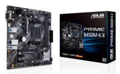 ASUS Prime B450M-K II AMD B450 Stik AM4 micro ATX