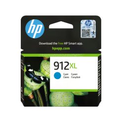 HP 912XL Original Ink-blækpatron med høj kapacitet, cyan