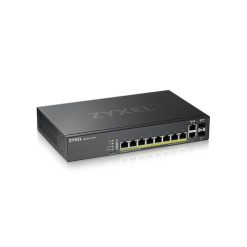 Zyxel GS2220-10HP-EU0101F netværksswitch Administreret L2 Gigabit Ethernet (10/100/1000) Strøm over Ethernet (PoE) Sort