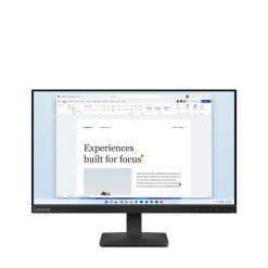 Lenovo L24-4e computerskærm 60,5 cm (23.8") 1920 x 1080 pixel Fuld HD LCD Sort