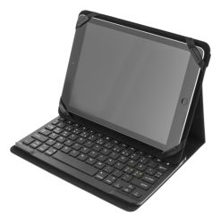 Deltaco Fodral og Bluetooth tastatur til 10" Tablets, sort