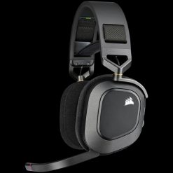 Corsair HS80 RGB Headset Trådløs Spil Sort