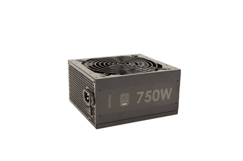FOURZE PS750W enhed til strømforsyning 750 W 24-pin ATX ATX Sort