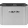 Kingston Technology USB 3.2 Gen1 Workflow Dual-Slot microSDHC/SDXC UHS-II-kortlæser
