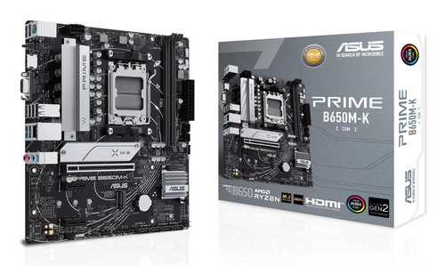 ASUS PRIME B650M-K AMD B650 Sokkel AM5 micro ATX