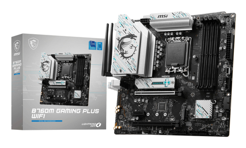 MSI B760M GAMING PLUS WIFI bundkort Intel B760 LGA 1700 micro ATX