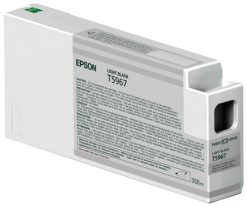 Epson T5967 blækpatron 1 stk Original Lys sort