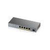 Zyxel GS1350-6HP-EU0101F netværksswitch Administreret L2 Gigabit Ethernet (10/100/1000) Strøm over Ethernet (PoE) Grå